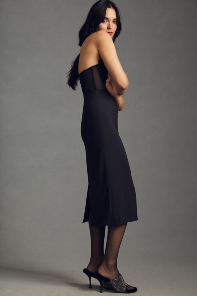 Sheer Corset Midi Dress | Nuuly