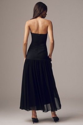 Carmel Strapless Drop-Waist Maxi Dress | Nuuly