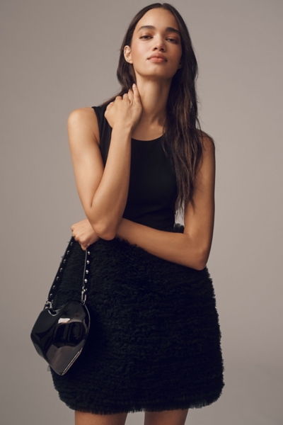 Twofer Satin Tulle Mini Dress | Nuuly