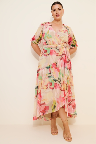 Bethany Wrap Dress | Nuuly