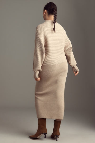 beautiful long sleeve dresses I.H.F RED LONG SLEEVES WITH DRAPED WAIST GOWN