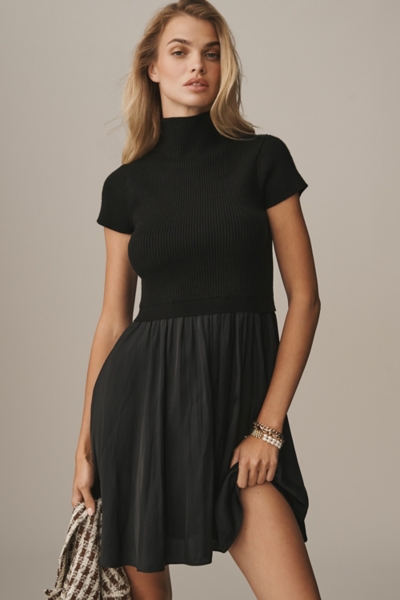 The Thea Twofer Sweater Dress: Short-Sleeve Mini E | Nuuly