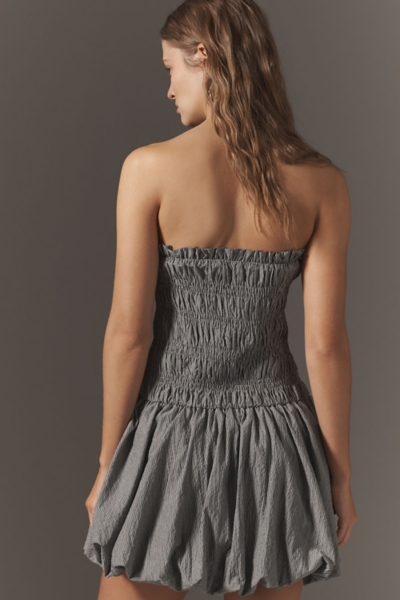 green emerald velvet dress Blu Pepper Navy Square Neck Smocked Detail Tiered Mini Dress CR2466 main image 1
