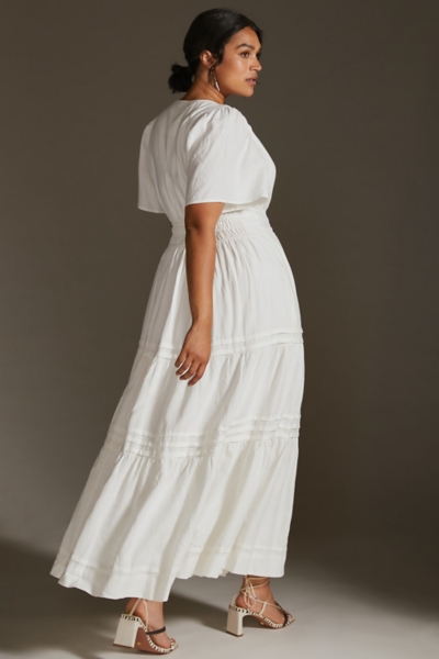 chinese dress ladies Romantic Linen Dress 'Mara' Maxi Length main image 0