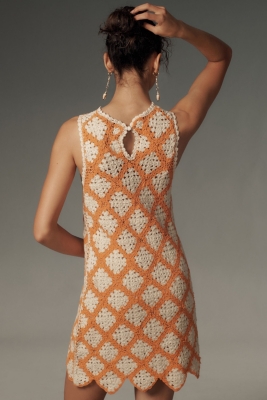Sleeveless Crochet Mini Dress | Nuuly