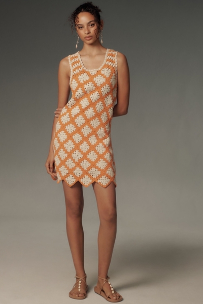 Sleeveless Crochet Mini Dress | Nuuly
