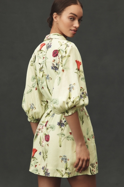 Mona Linen Shirtdress | Nuuly
