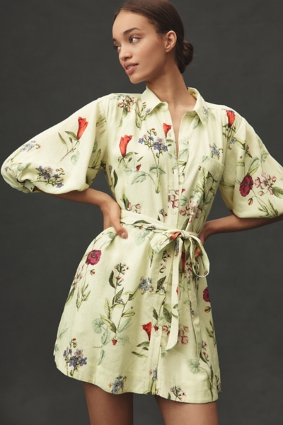 eyelet linen dress DIDI DRESS main image 1