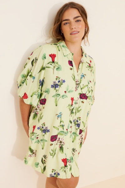 Mona Linen Shirtdress | Nuuly