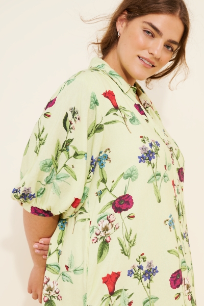 Mona Linen Shirtdress | Nuuly
