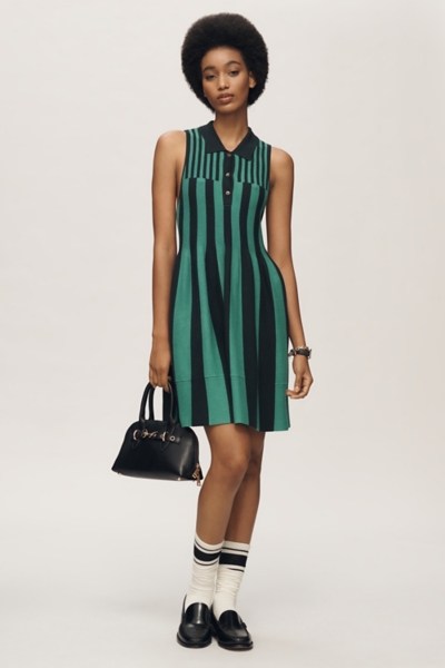black fine knit dress Embellished Knitted Dress-Black main image 0