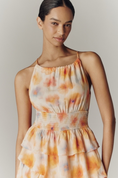 Tiered Ruffle Halter Dress | Nuuly