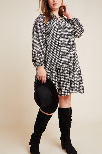 Sterling Houndstooth Tunic | Nuuly