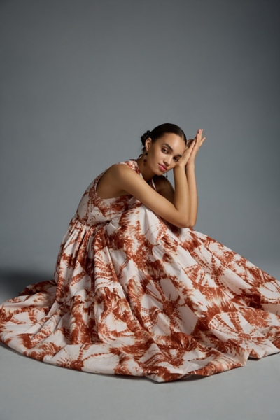 V-Neck Maxi Dress