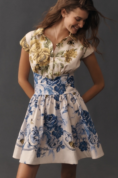 designer mini white dress Bridal Designer Mini Dress White / M
