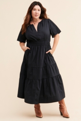 The Tobie Mini Shirt Dress: Tie Neck Edition