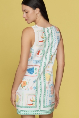 Sleeveless Mini Shift Dress
