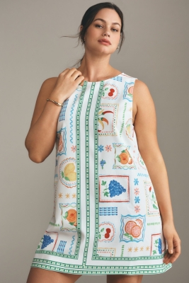 Sleeveless Mini Shift Dress