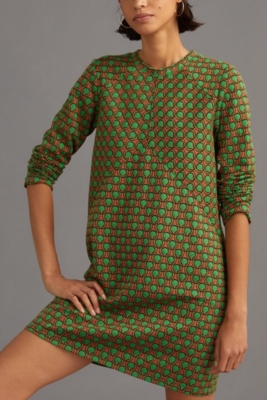 Jacquard Shift Mini Dress | Nuuly