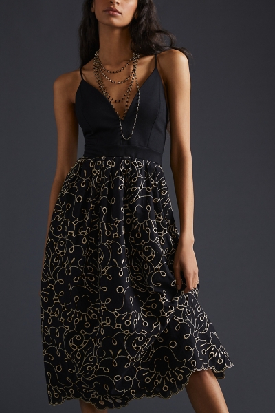 Eyelet Midi Dress | Nuuly