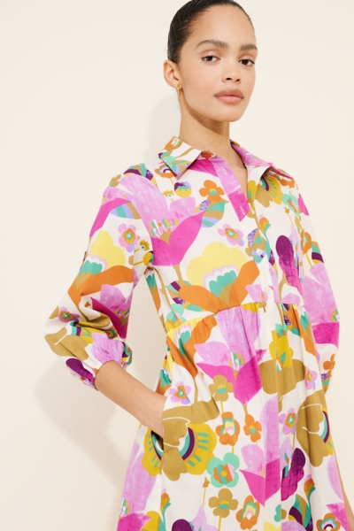 linen wrap mini dress Linen EcoVero™️ Mini Dress main image 1