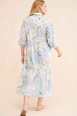 The Bettina Tiered Shirt Dress