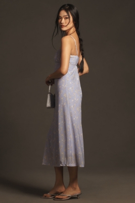 Sleeveless Slip Midi Dress