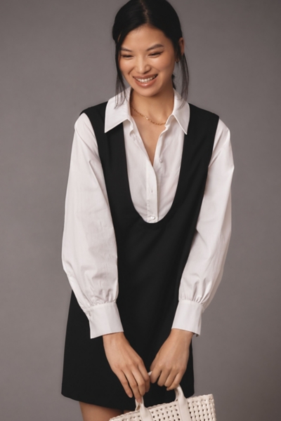 slim fit dress slacks Baby Doll Faux Leather Top – Diva's Den Fashion, LLC
