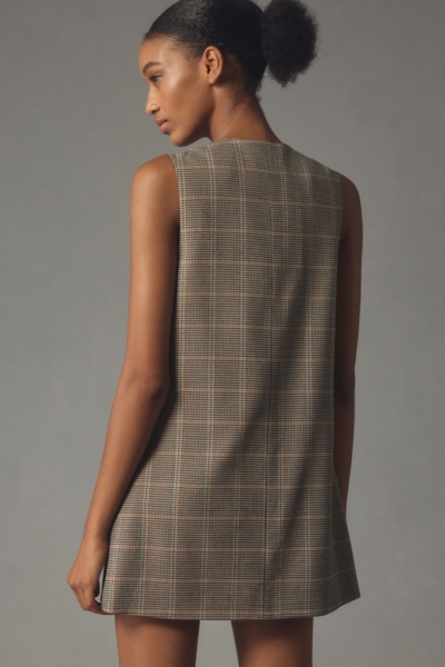 anthropologie vest mini dress Vest Mini Dress