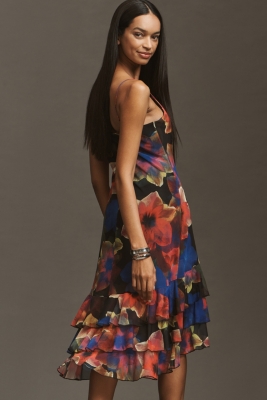 [LOW CLASSIC]/☆24FW RECYCLED NYLON HIGH NECK DRESS/CHARCOAL Recycled Nylon High Neck Dress
