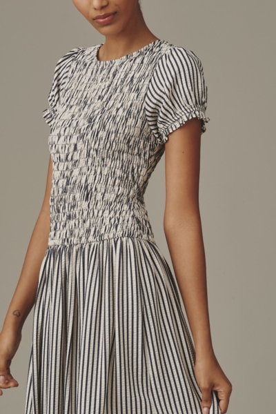 Smocked Short Sleeve Maxi Dress | Nuuly