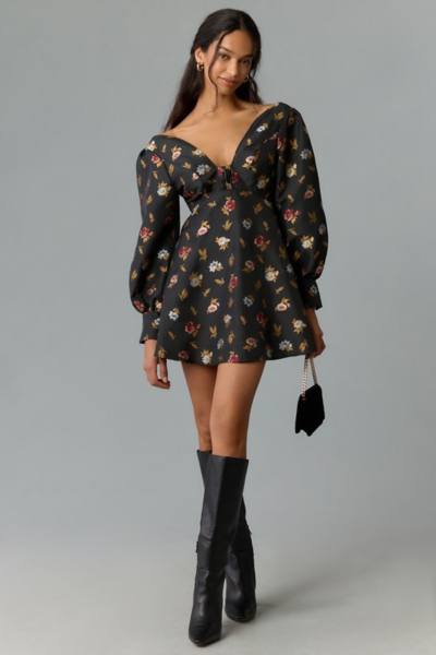 black tunic mini dress Uma Mini Tunic main image 0
