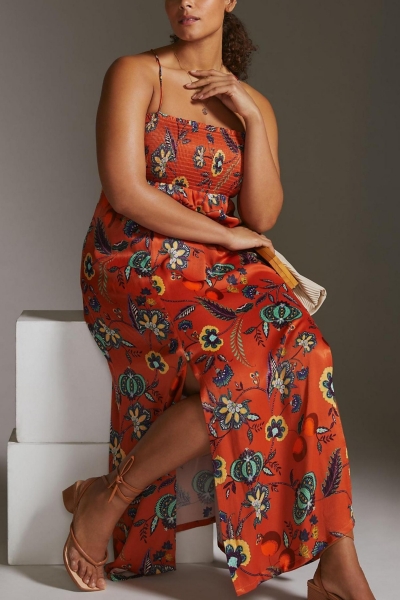 Floral Cross-Back Maxi Dress | Nuuly