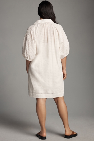 V-Neck Tiered-Sleeve Tunic Dress | Nuuly