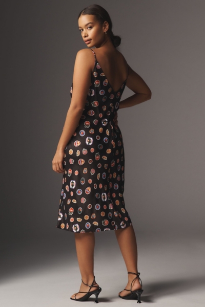 maeve plus midi slip dress Hyacinth House Hand wash cold and hang to dry to help maintain the fabrics smooth look and soft feel Slip Cowl Neck Midi Dress