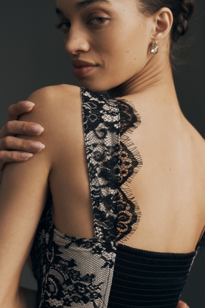 The Jocelyn Sleeveless Lace Midi Dress | Nuuly