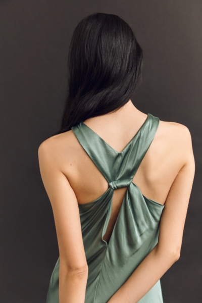 Satin Slip Maxi Dress | Nuuly