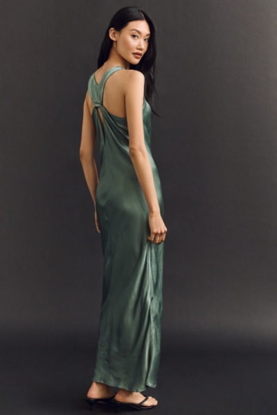Satin Slip Maxi Dress | Nuuly