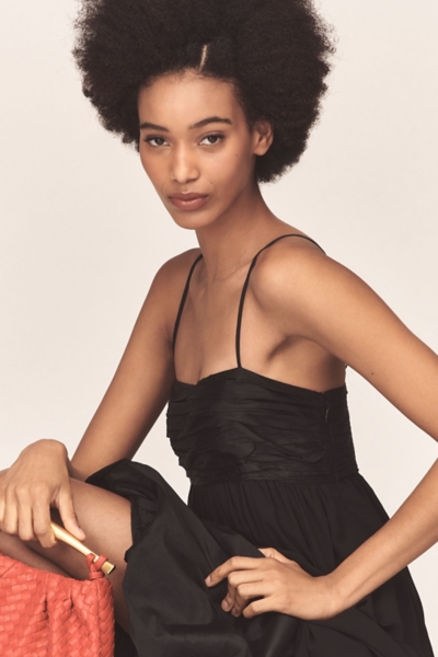 Sweetheart Babydoll Ruffle-Hem Maxi Dress | Nuuly