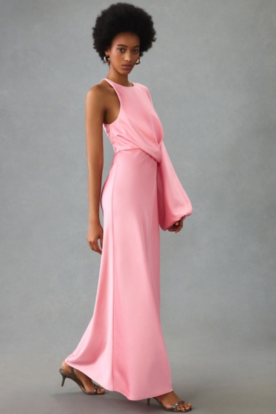 One-Sleeve Column Dress | Nuuly
