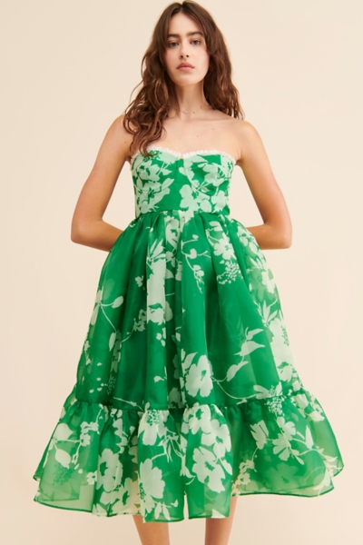 Floral Corset Mini Dress | Nuuly