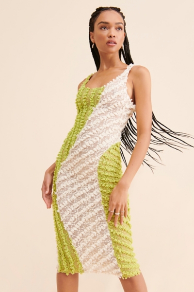 Textured Mesh Dress | Nuuly