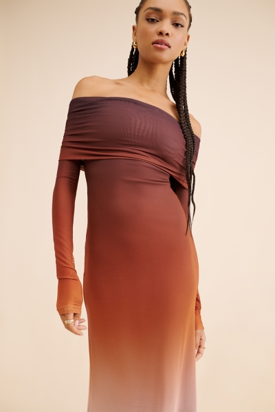 Saphia Mesh Maxi Dress | Nuuly