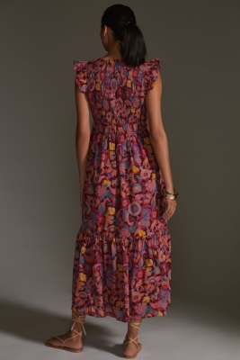 Giselle Bell Sleeve Maxi Dress