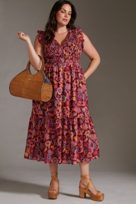 Giselle Bell Sleeve Maxi Dress