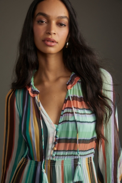 The Marais Printed Chiffon Maxi Dress | Nuuly