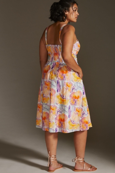 Tie-Front Midi Dress | Nuuly