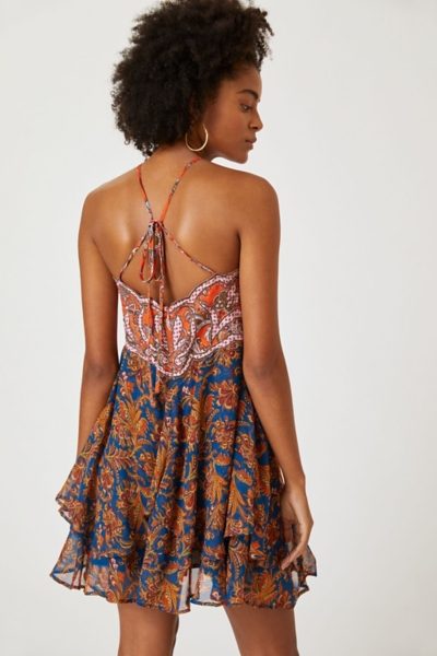 Halter Applique Mini Dress | Nuuly