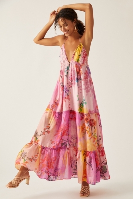 Alissa Tiered Maxi Dress