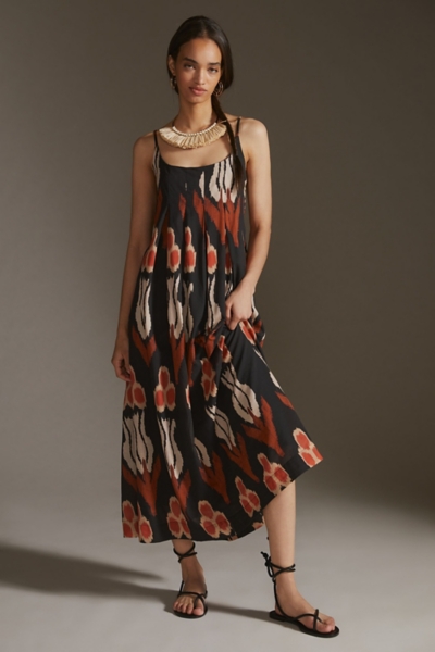 anthropologie nikki pleated maxi dress Nikki Pleated Maxi Dress